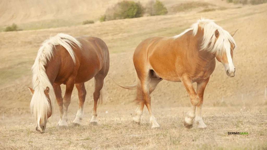caballos Haflinger